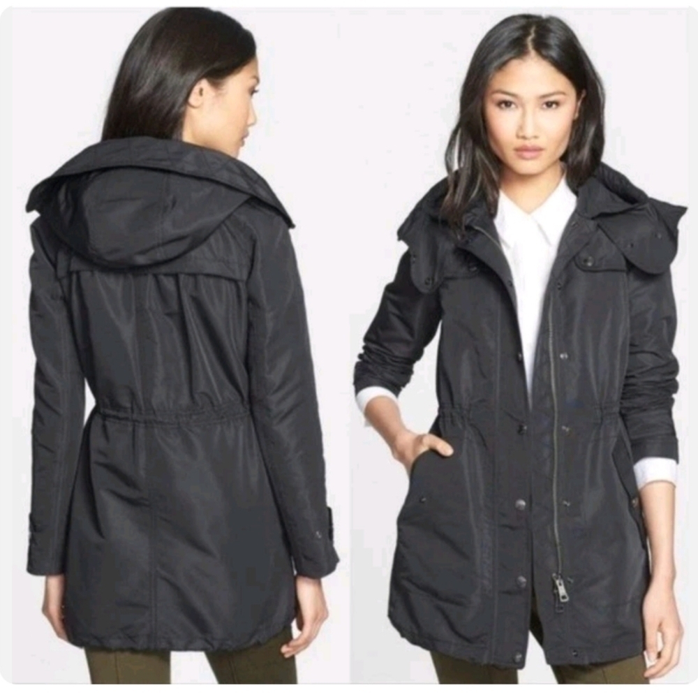 Burberry signature Utility jacket/raincoat w/detachable quilted vest size XS - Picture 4 of 16